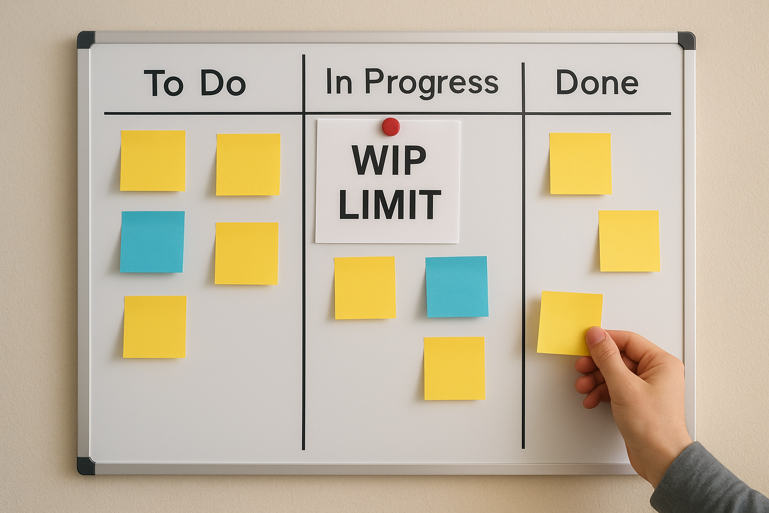 Kanban süreçlerinde WIP limitleri nasıl belirlenir? Etkili yöntemlere göz atın.