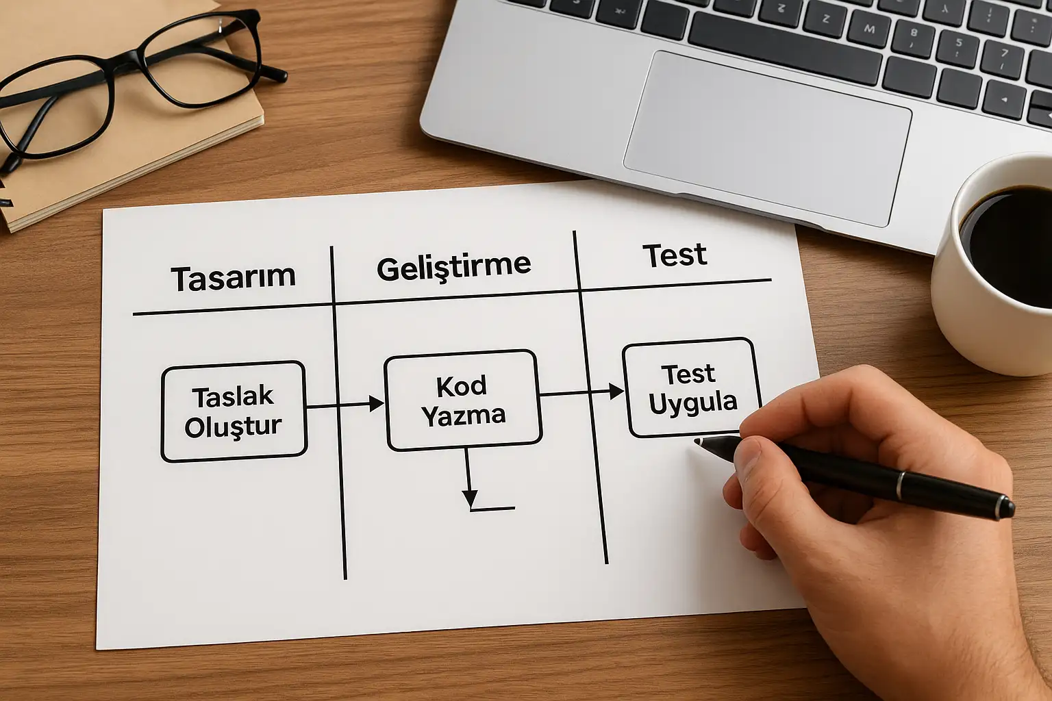 Swimlane diyagramları ile iş süreçlerinizi daha iyi modelleyin, süreçlerinizi netleştirin ve verimliliği artırın.